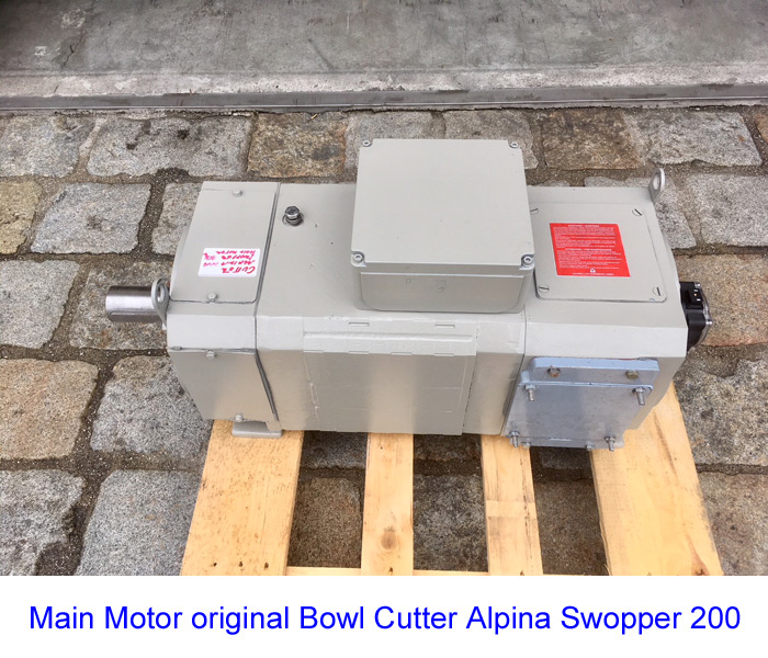Main Motor original Bowl Cutter Alpina Swopper 200