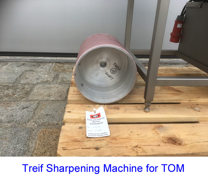 Treif Sharpening Machine for TOM