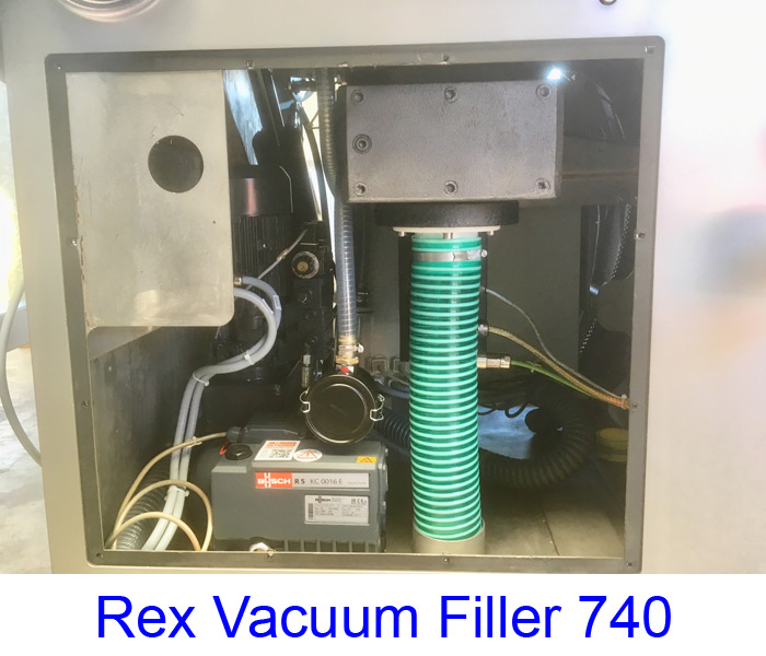 Rex Vacuum Filler 740