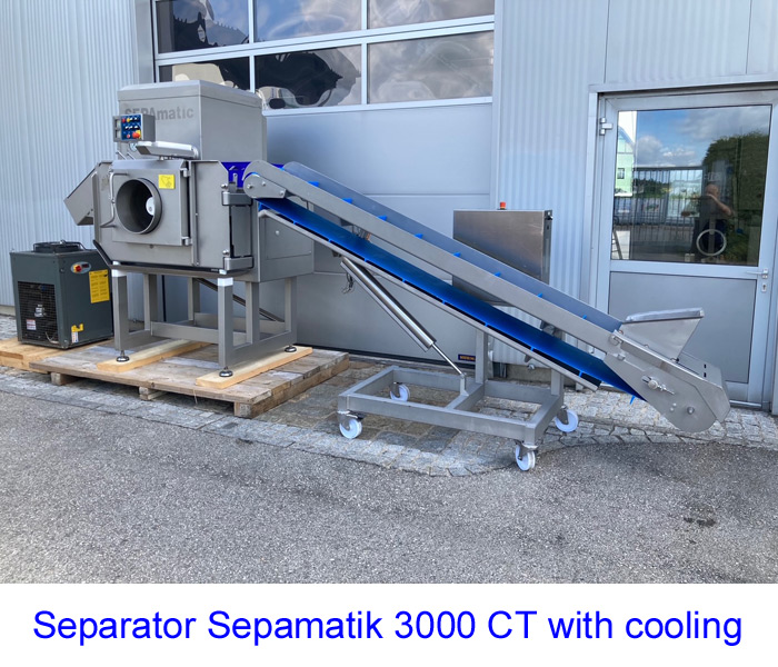 Separator Sepamatik 3000 CT with cooling