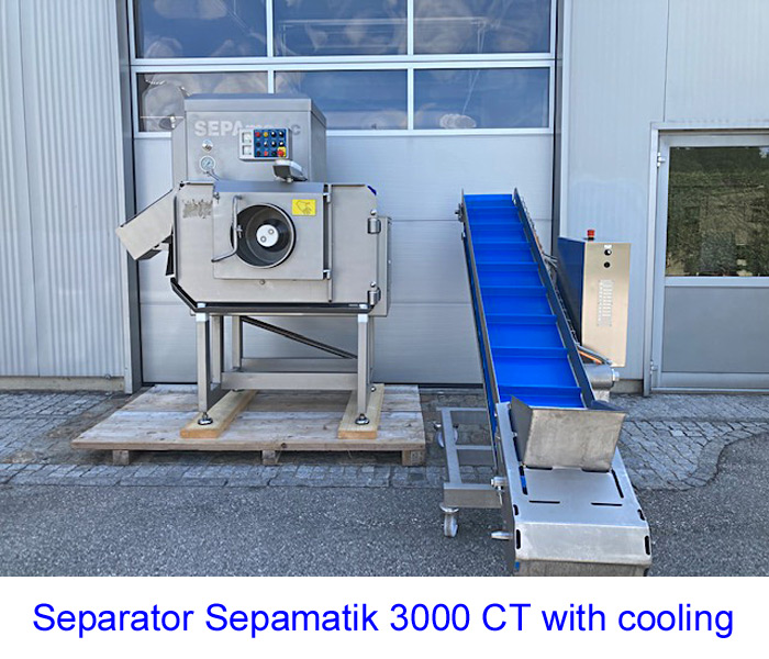 Separator Sepamatik 3000 CT with cooling