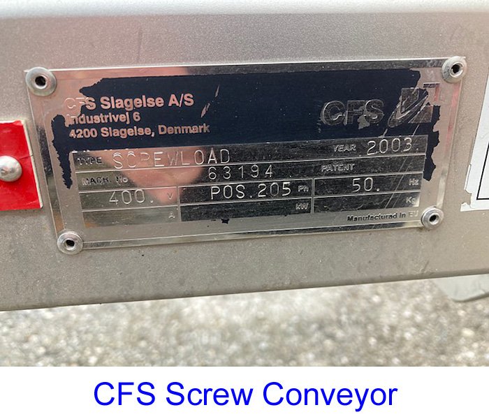 CFS Screw Conveyor / new option Drive