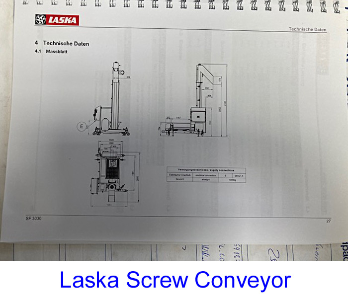 Laska Screw Conveyor (Giraffe)
