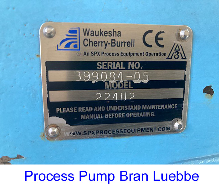 Process Pump Bran Luebbe