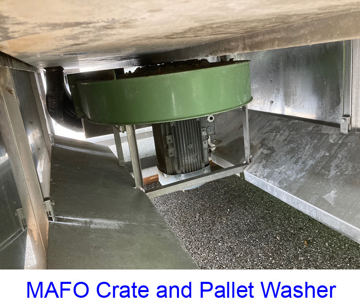 MAFO Crate and Pallet Washer