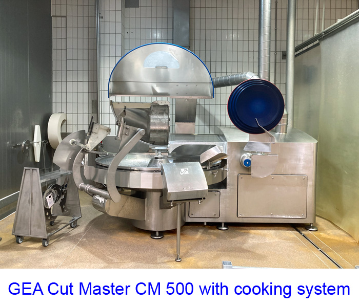 GEA Cut Master CM 500 with cooking system