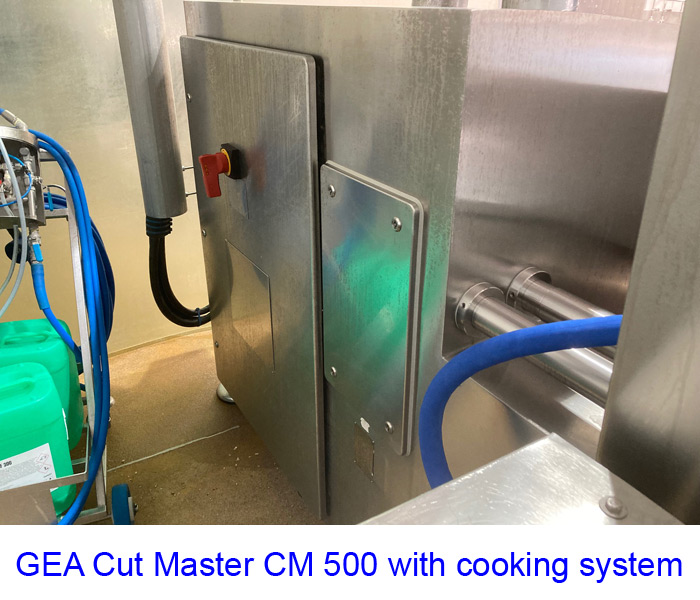GEA Cut Master CM 500 with cooking system