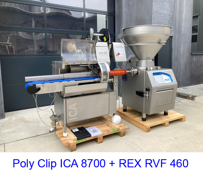 Poly Clip ICA 8700 + REX RVF 460