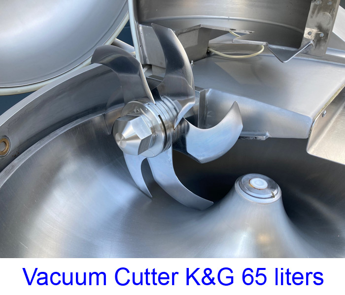 Vacuum Cutter K&G 65 liters