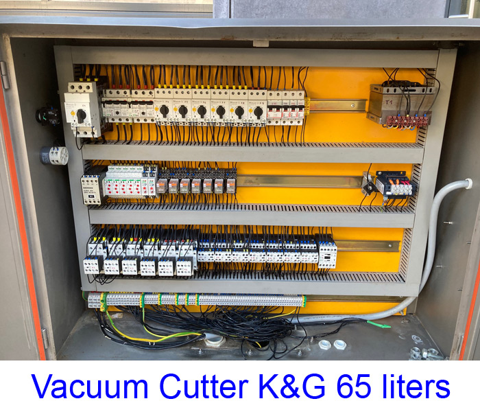 Vacuum Cutter K&G 65 liters