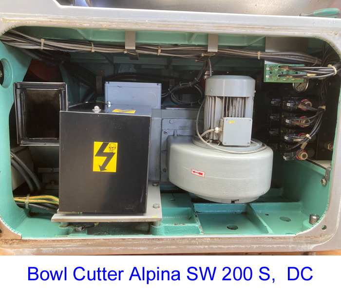 Bowl Cutter Alpina SW 200 S,  DC