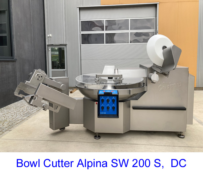 Bowl Cutter Alpina SW 200 S,  DC