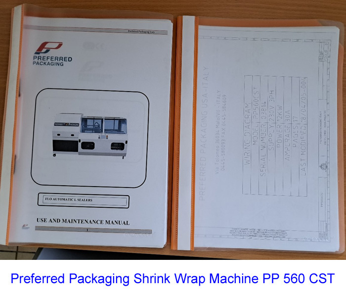 Preferred Packaging Shrink Wrap Machine PP 560 CST