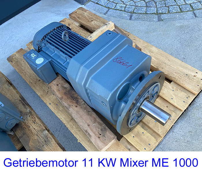 Getriebemotor 11 KW Mixer ME 1000