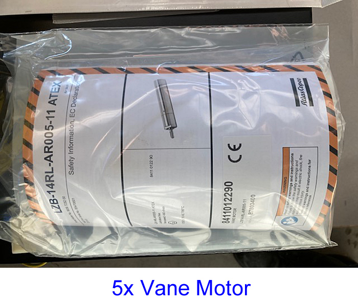 5x Vane Motor