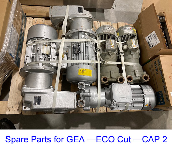 Spare Parts for GEA —ECO Cut —CAP 2